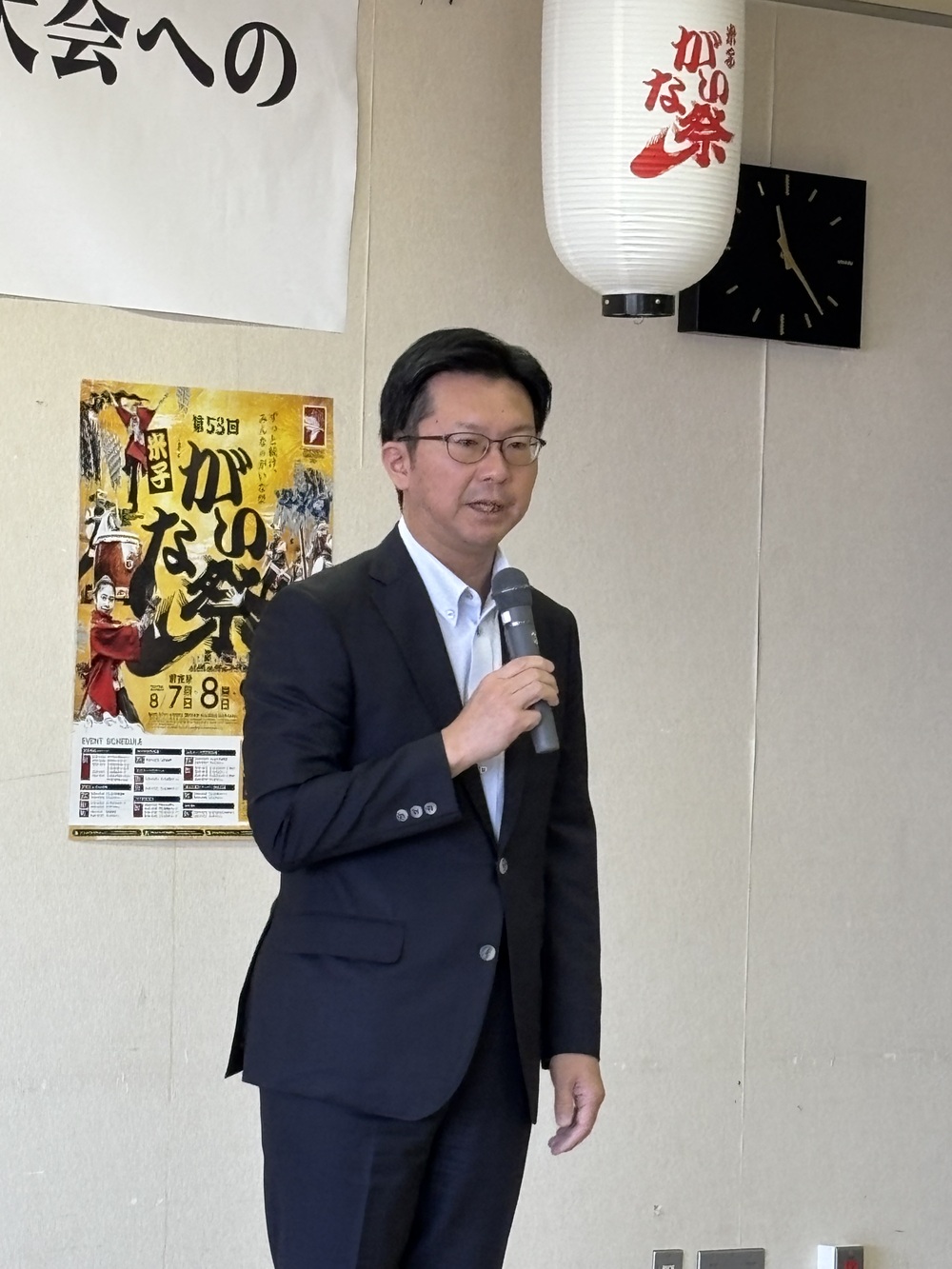 花火大会寄付贈呈式3